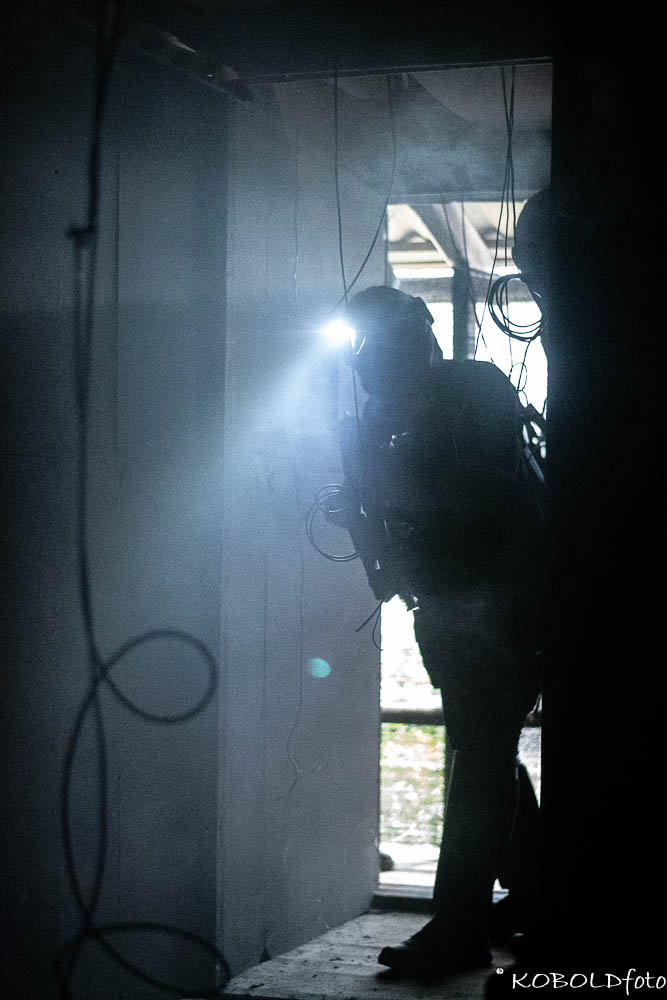 Tactical Entry · Silhouette & Backlight